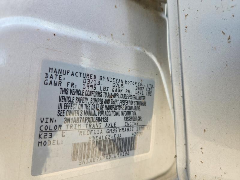 2013 Nissan Sentra S/sv/sr/sl