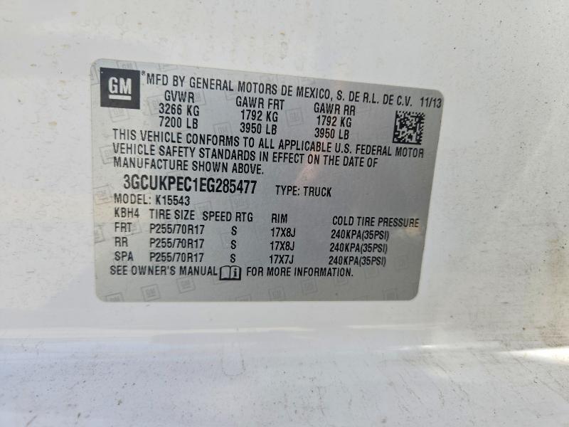 2014 Chevrolet Silverado K1500
