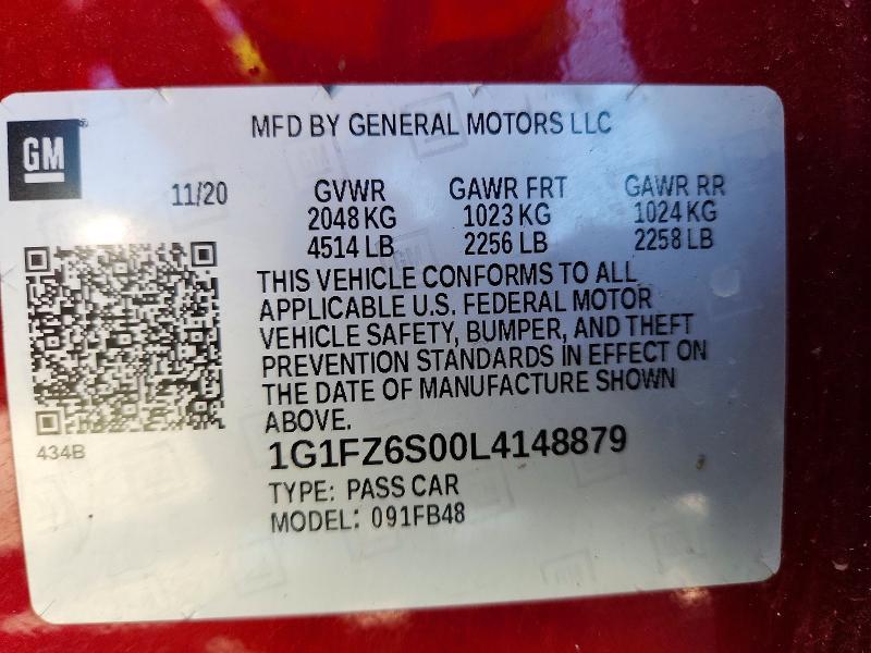 2020 Chevrolet Bolt ev Premier