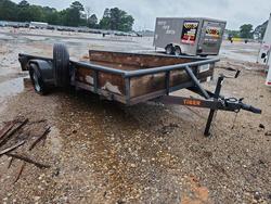 Salvage trucks for sale at Longview, TX auction: 2022 Tiger BP71413 Utility Trailer