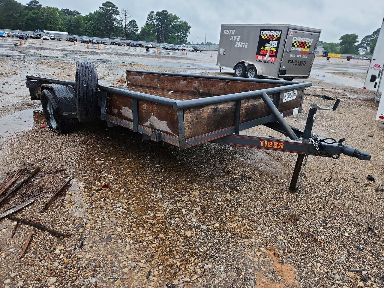 2022 Tiger BP71413 Utility Trailer
