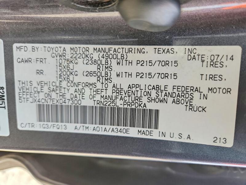2014 Toyota Tacoma Double Cab