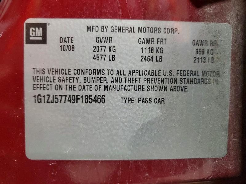 2009 Chevrolet Malibu 2LT