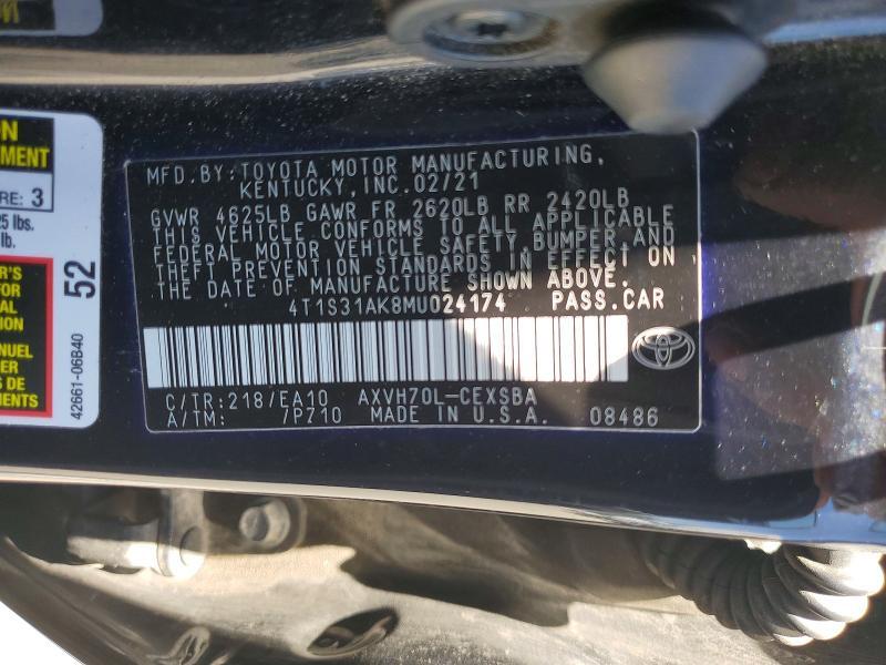 2021 Toyota Camry se