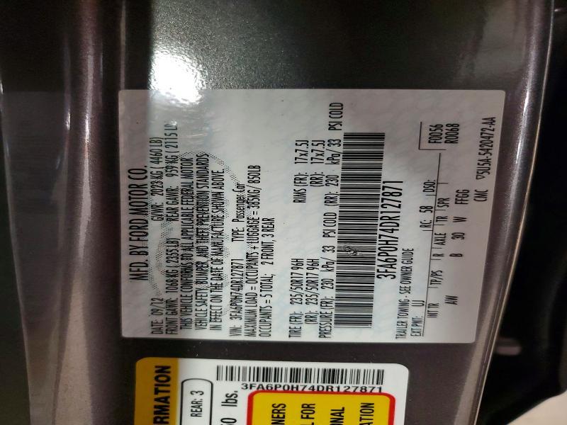 2013 Ford Fusion se