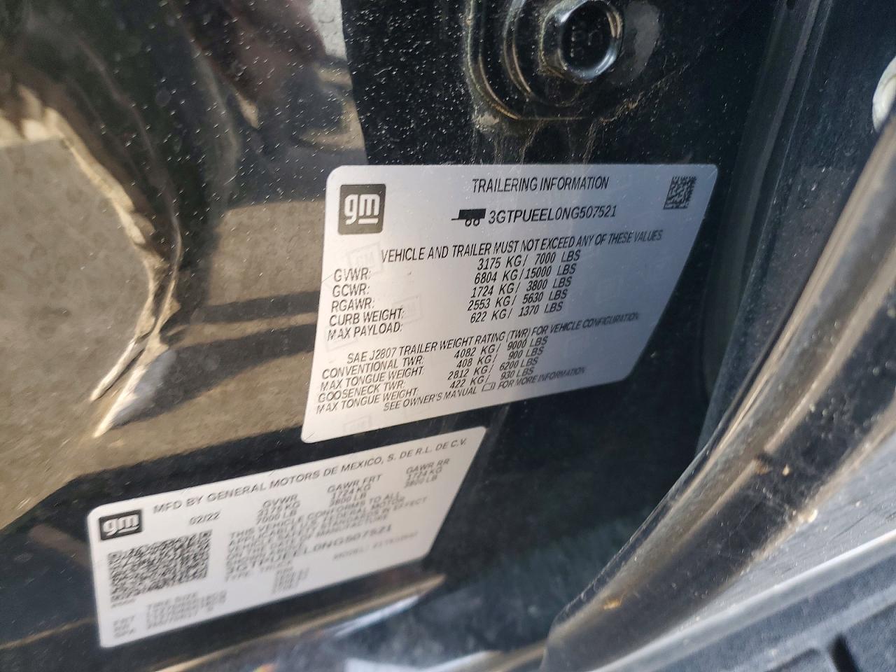 2022 GMC Sierra K1500 AT4