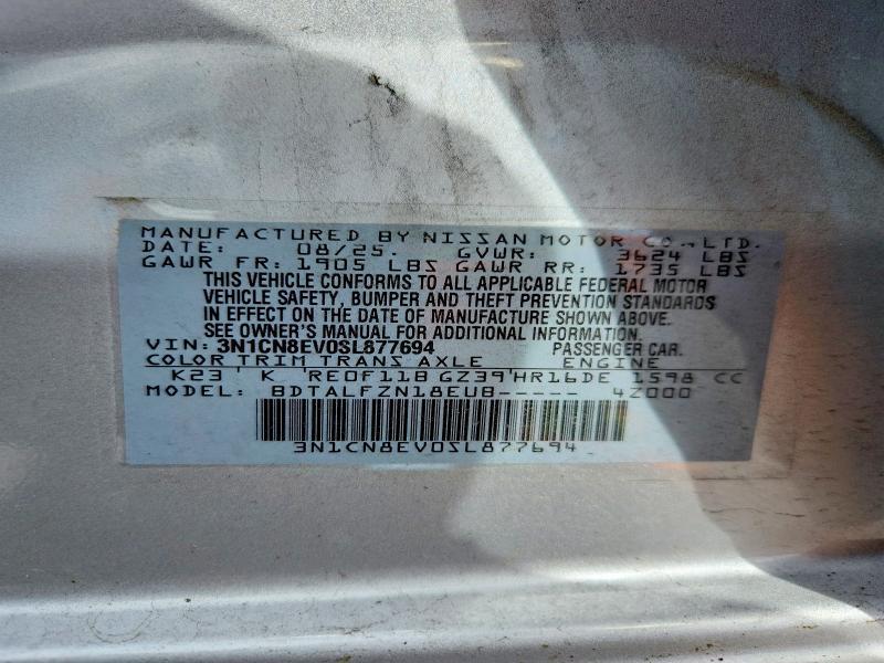 2025 Nissan Versa sv