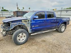 Salvage trucks for sale at Mercedes, TX auction: 2015 Toyota Tacoma Double Cab Long BED