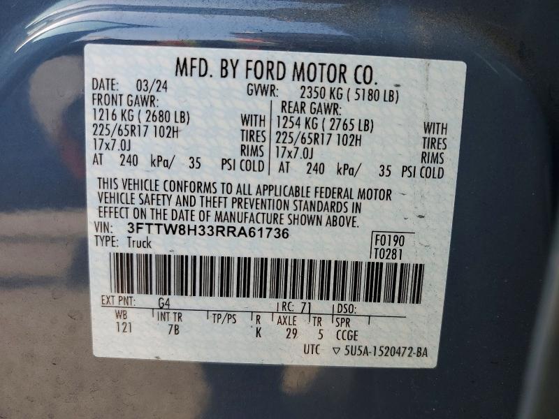 2024 Ford Maverick XLT