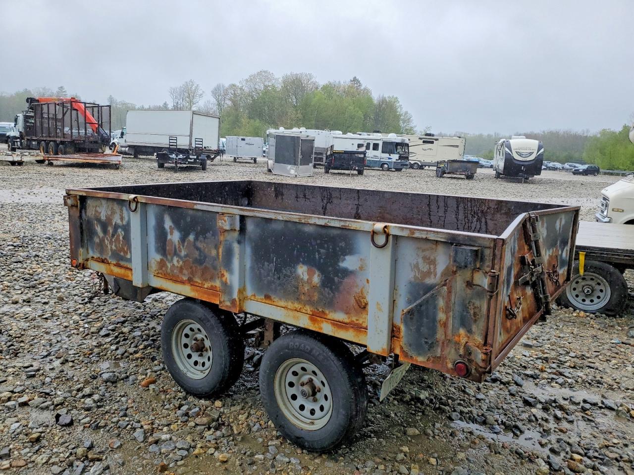 2017 Tow-Rite DOT610EC Dump Trailer