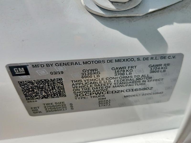 2019 Chevrolet Silverado C1500 LT