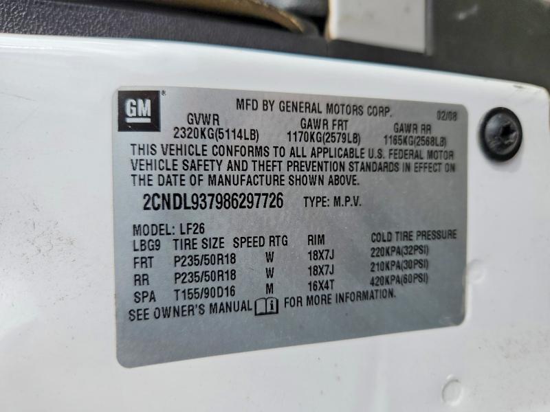 2008 Chevrolet Equinox Sport