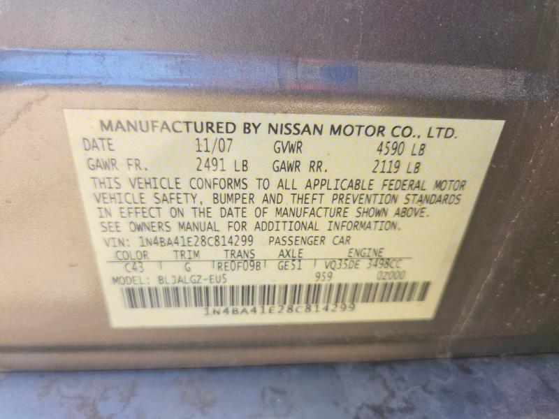 2008 Nissan Maxima 3.5 se
