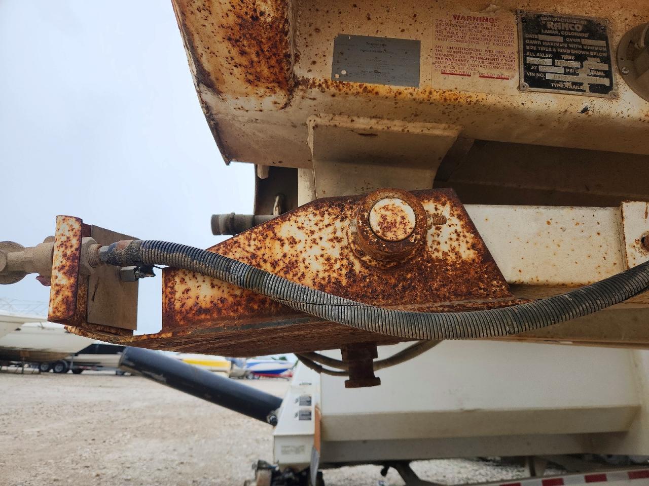 2009 Ranco END Dump Trailer