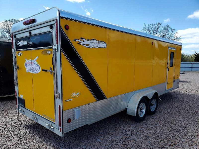 2006 R&R 722TADX Enclosed Cargo Snowmobile  Trailer