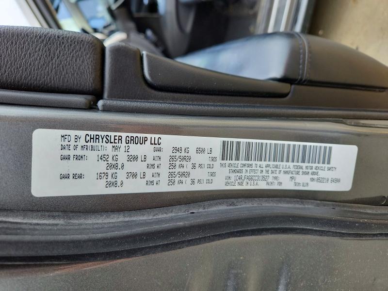 2012 Jeep Grand Cherokee Laredo