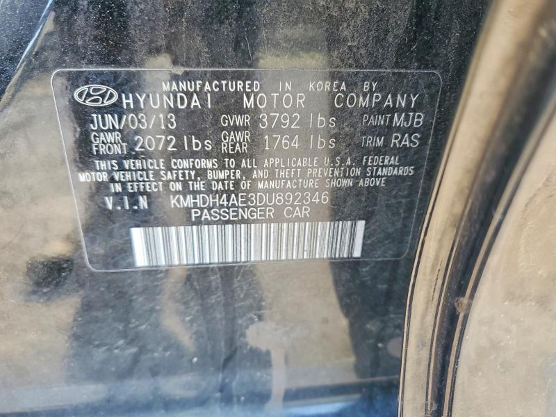 2013 Hyundai Elantra gls