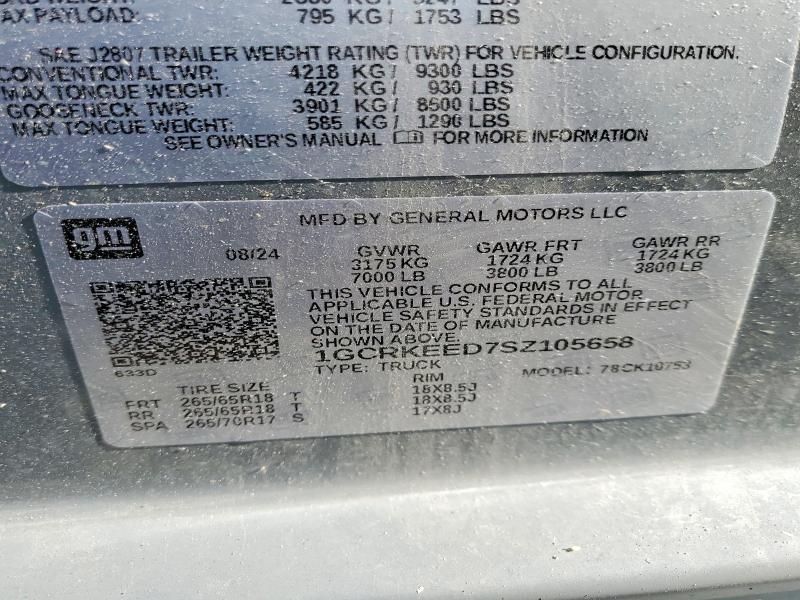 2025 Chevrolet Silverado K1500 RST