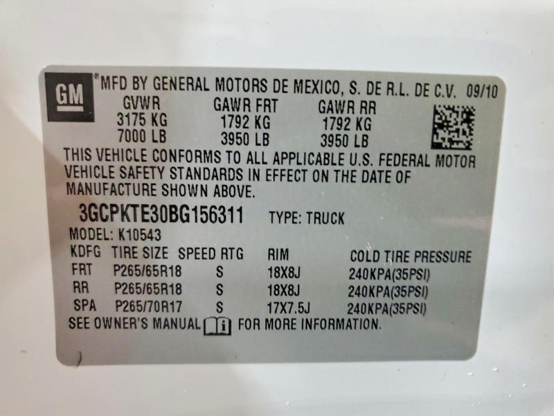 2011 Chevrolet Silverado K1500 LTZ
