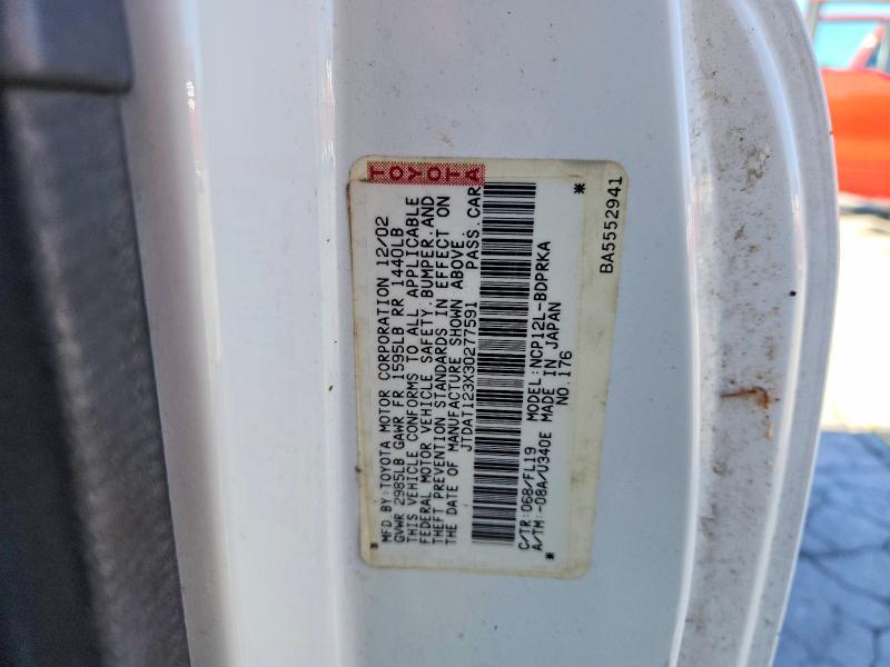 2003 Toyota Echo Base