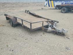 Salvage trucks for sale at Des Moines, IA auction: 2019 Home Made 2019 Utility Trailer