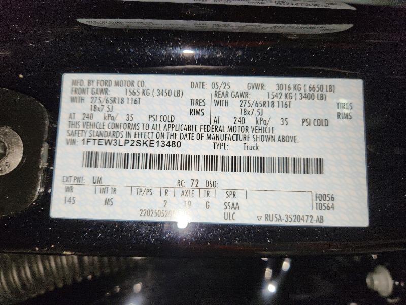 2025 Ford F150 XLT