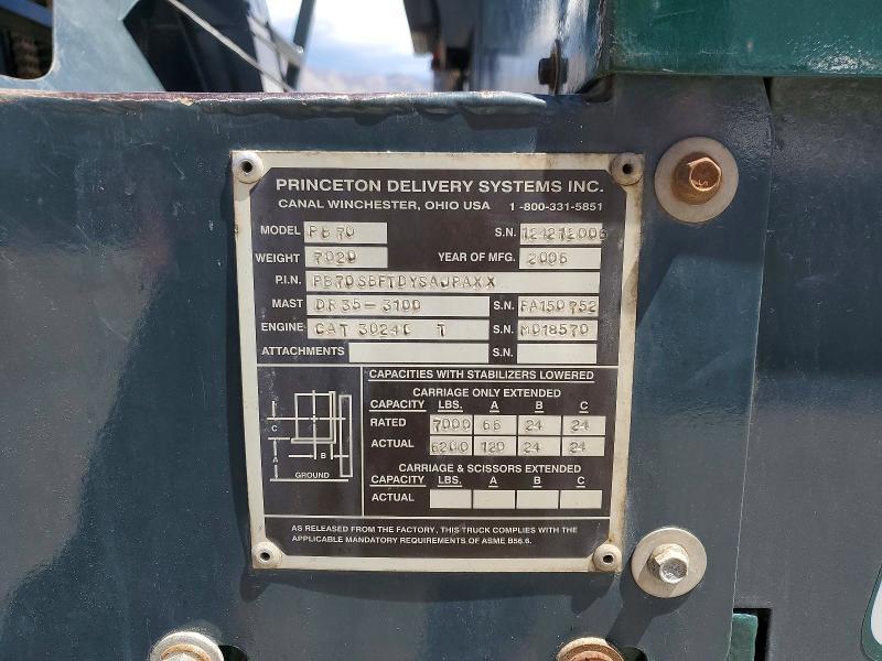 2006 Princeton PB70 Forklift