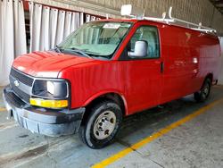 Salvage trucks for sale at Dyer, IN auction: 2013 Chevrolet Express G2500