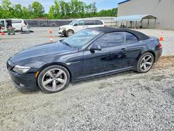 BMW salvage cars for sale: 2010 BMW 650 i