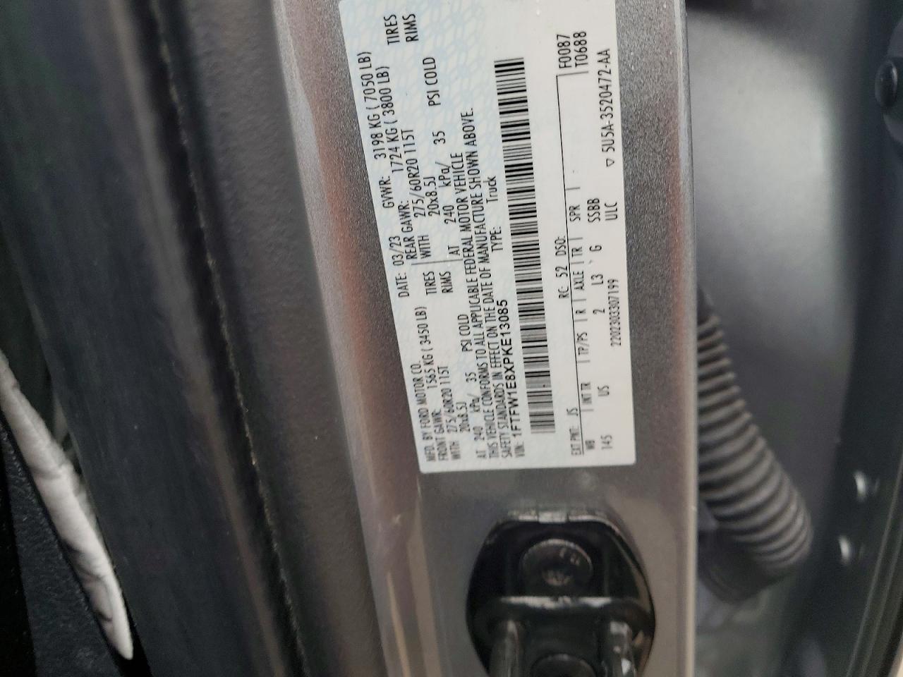 2023 Ford F150 Supercrew