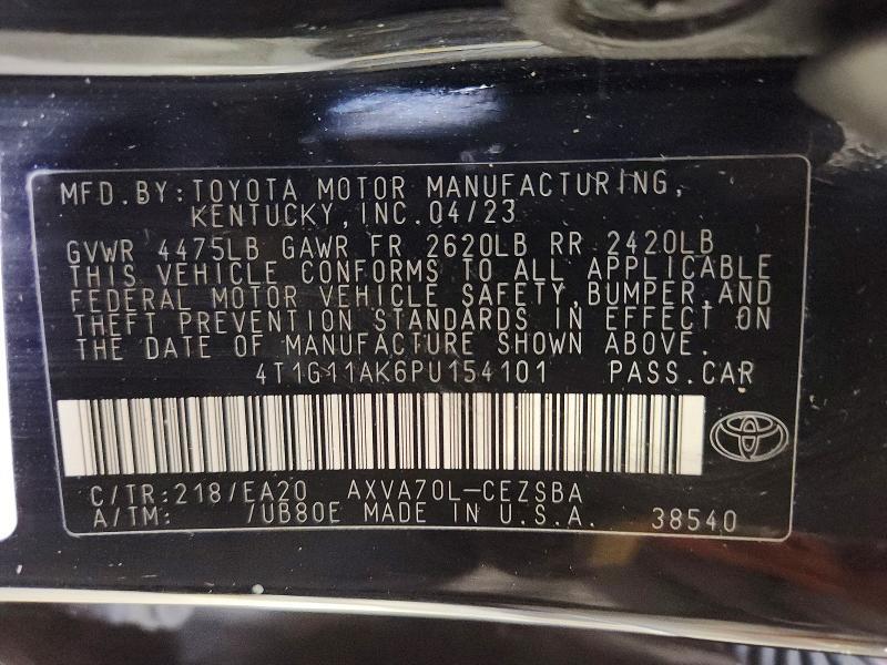 2023 Toyota Camry se
