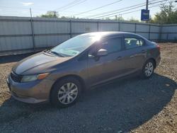 Honda Civic salvage cars for sale: 2012 Honda Civic lx