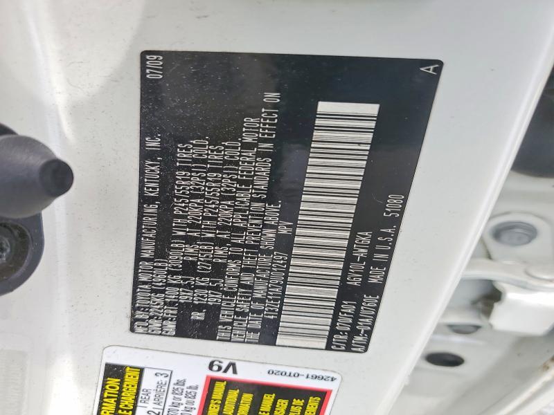 2009 Toyota Venza fwd 4cyl