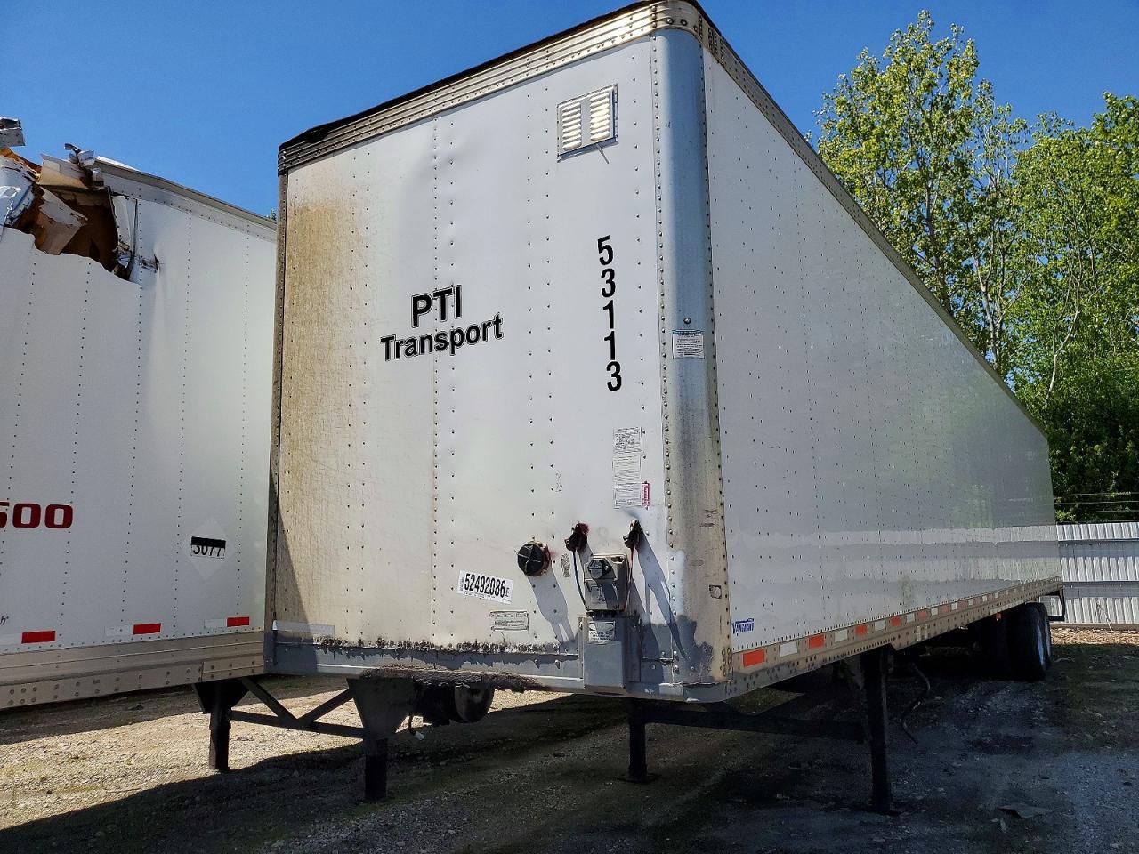 2018 Vanguard Trailer DRY Freight Trailer