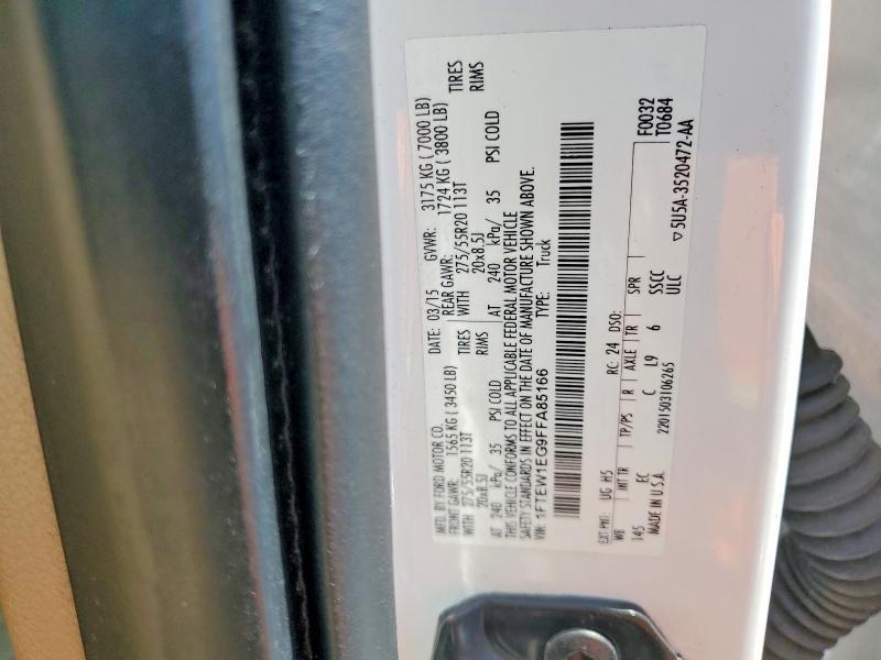 2015 Ford F150 Supercrew