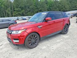Land Rover Range Rover salvage cars for sale: 2015 Land Rover Range Rover Sport hse