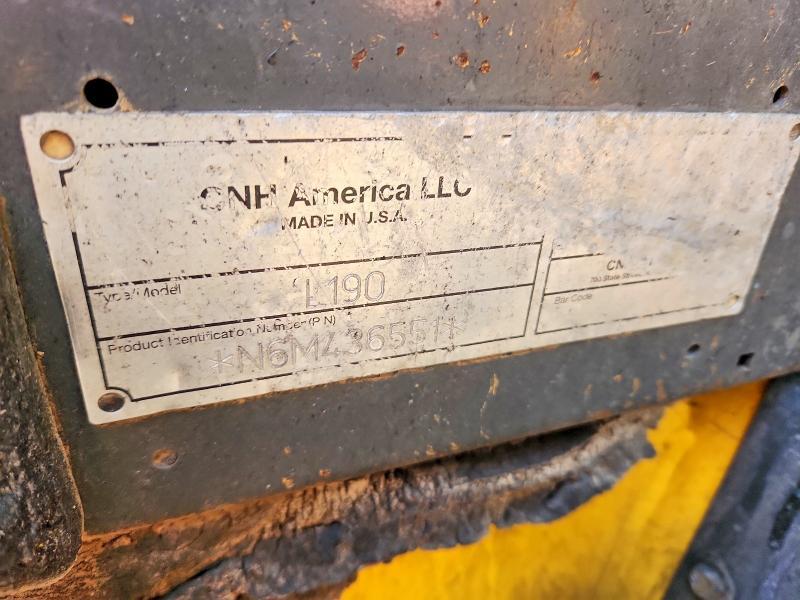 2003 New Holland L190 Skid Steer Loader