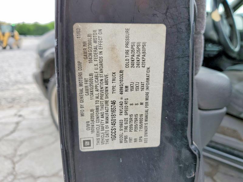 2001 Chevrolet S Truck S10