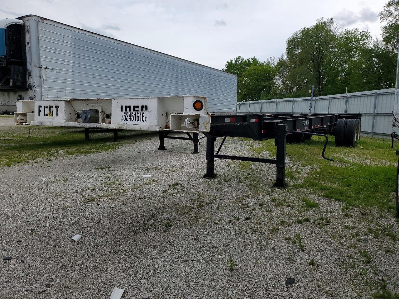 1988 Wabash SH ROLL-OFF Container Trailer