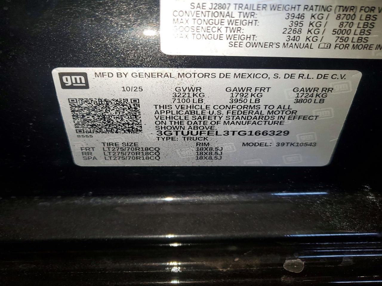 2026 GMC Sierra K1500 AT4X