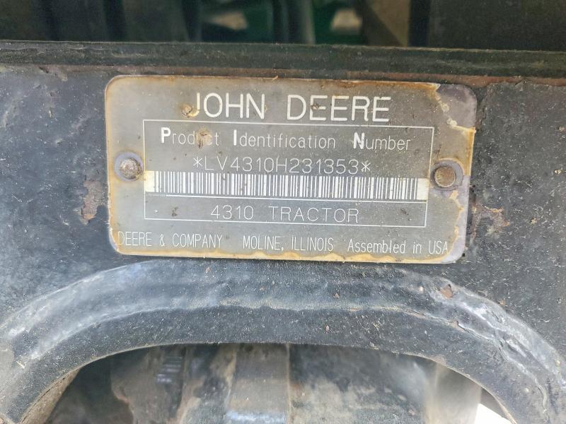2000 John Deere 4310 Tractor