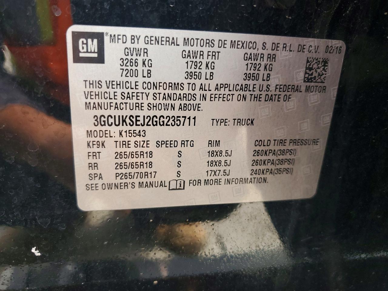 2016 Chevrolet Silverado K1500 LTZ