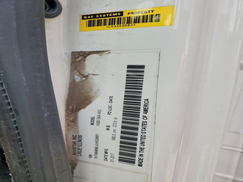 2018 International 4300 BOX Truck