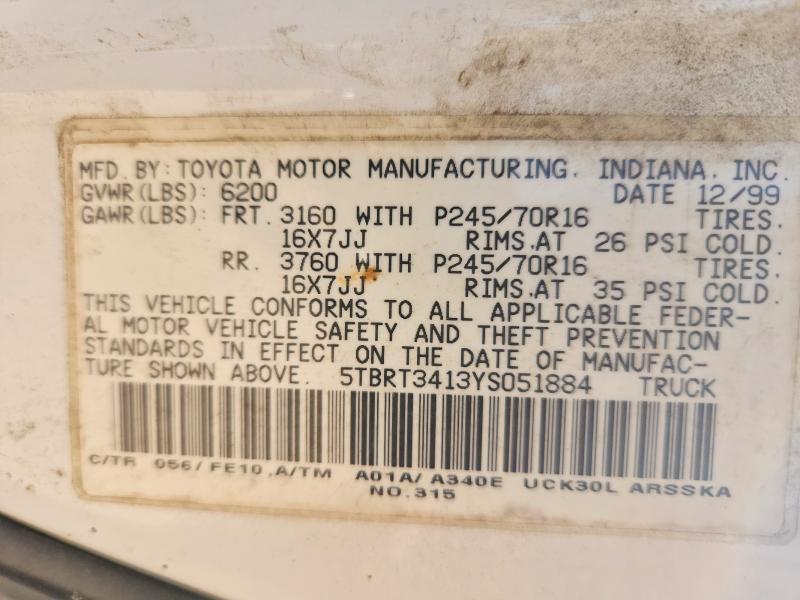 2000 Toyota Tundra SR5