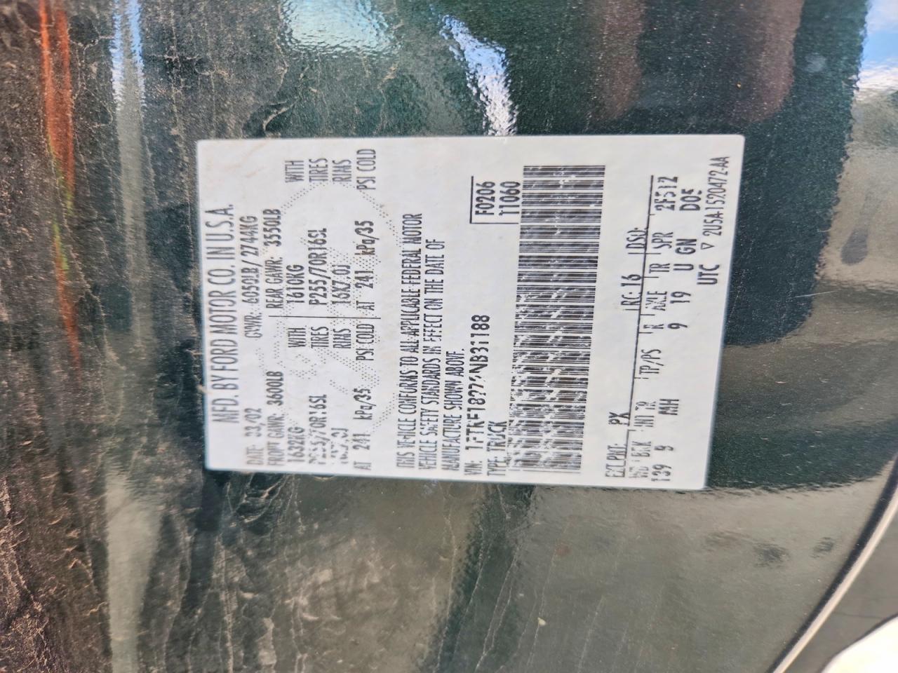 2002 Ford F150