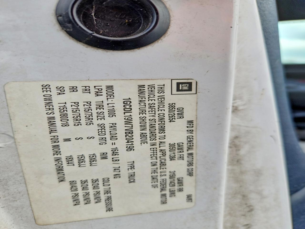 1997 Chev Astro