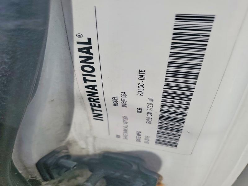 2020 International MV607 BOX Truck