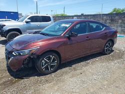 Salvage cars for sale from Copart Homestead, FL: 2025 Nissan Sentra sv