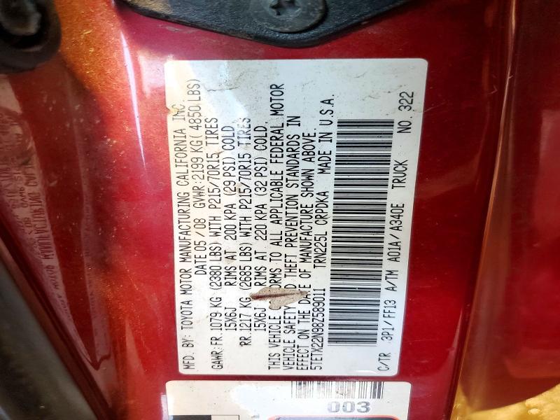 2008 Toyota Tacoma Base