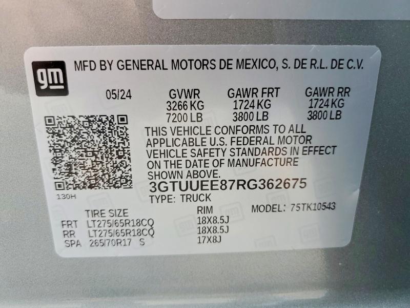 2024 GMC Sierra K1500 AT4